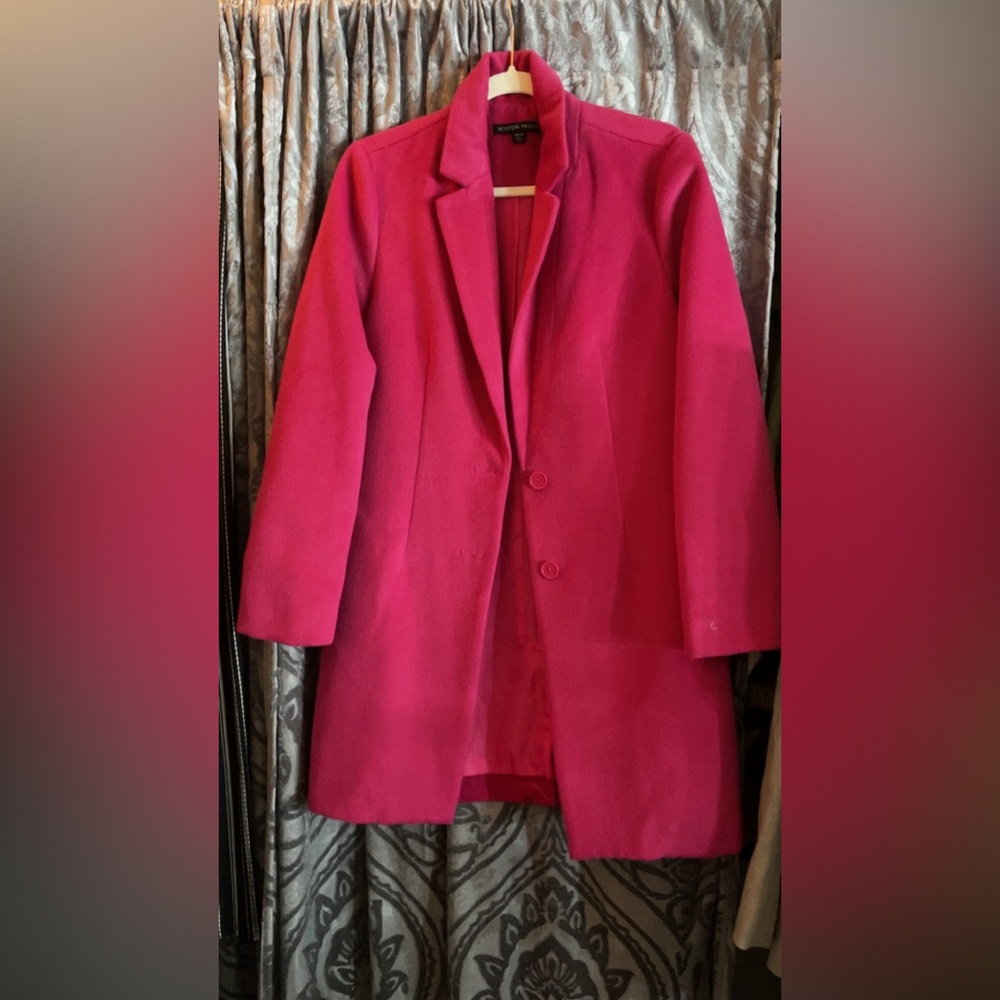 Boston Proper Fuchsia Blazer